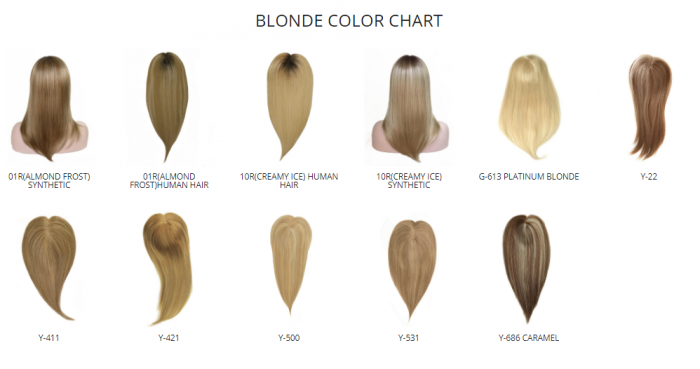 uniwigs blonde hair  toppers