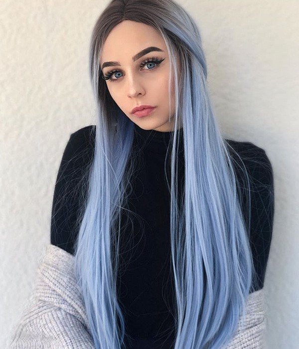 uniwigs blue wig